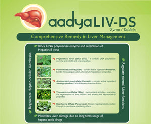 Aadya-liv D.S. Syrup - For Healthy Liver and Improves Appetite & Digestion - Aadya Life Sciences