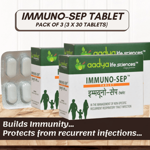 Immuno-Sep, A Natural Immunity Booster to help against bacterial infections - Aadya Life Sciences