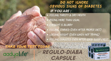 Regulo-Diaba Capsules, Comprehensive Management of Diabetes, Herbal Dietary Supplement for NIDDM - Type 2 - Aadya Life Sciences
