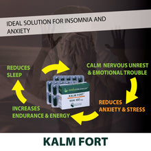 Kalm Fort , A Herbal capsules for Anxiety, Depression, Stress reliever and Sleeplessness - Aadya Life Sciences