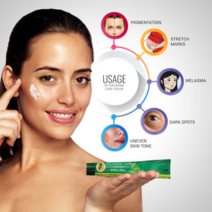 Chloasma Care Herbal Cream for Pigmentation, Discoloration, Blemishes and Stretch Marks - Aadya Life Sciences
